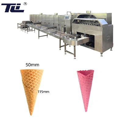 Máquina industrial de casquinha de sorvete