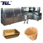 Máquina para fazer copos de waffle